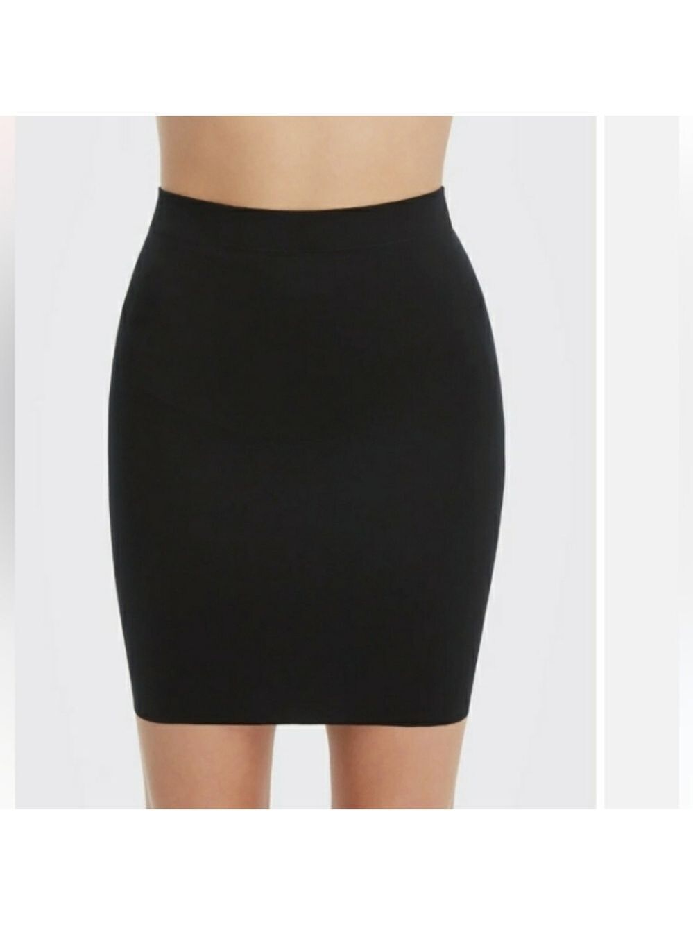 Spanx Smartgrip Slips Half Slip Shapewear Black BNWT